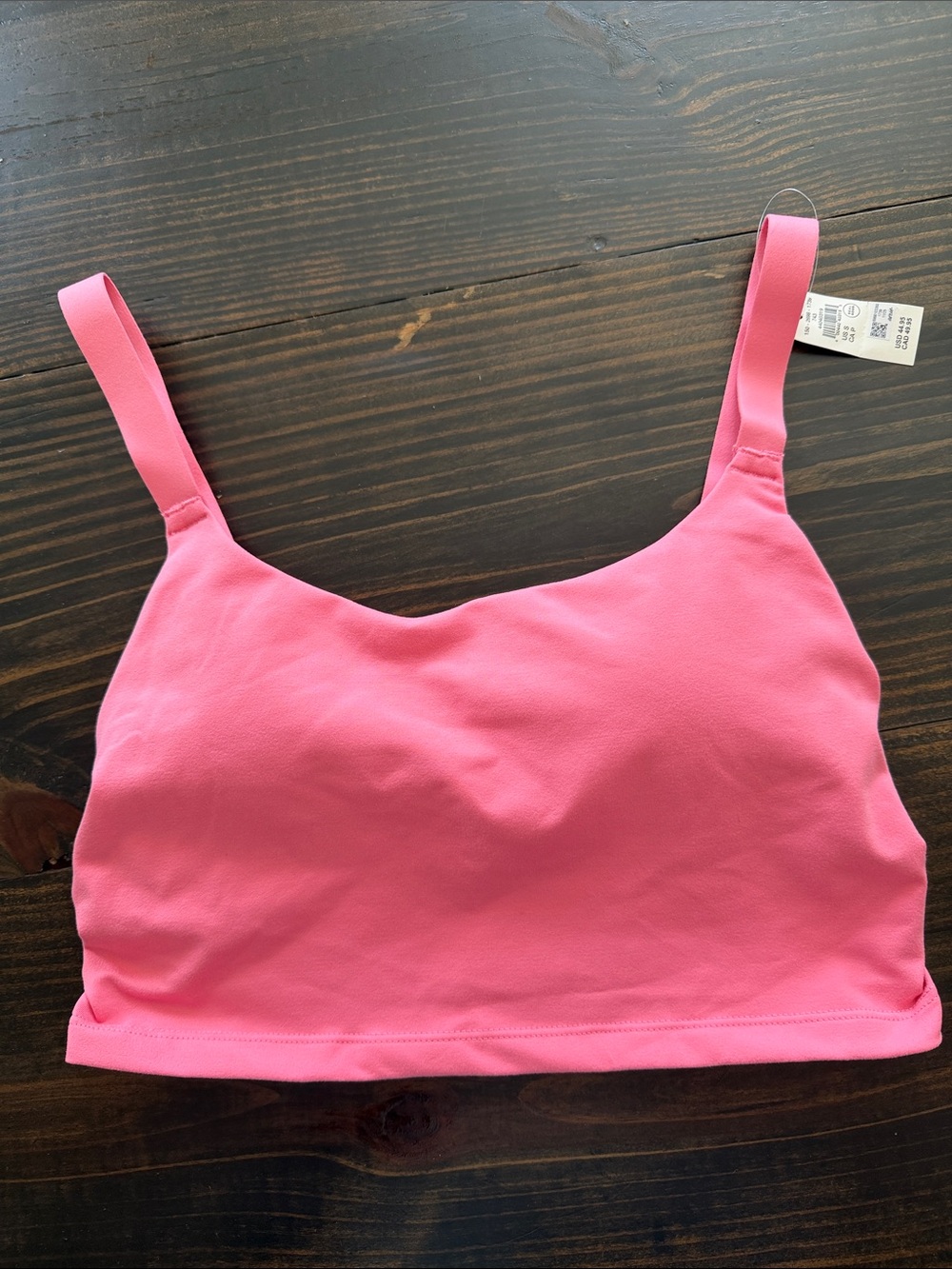 Offline By Aerie The Hugger Longline Sports Bra - Peachy Pink